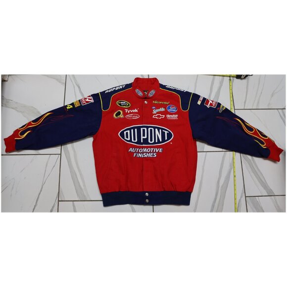 Vintage Nascar Jeff Gordon Dupont Motorsports racing jacket‎ Size Large